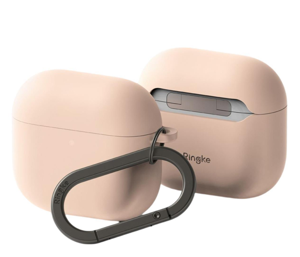 Ringke Silicone do Apple AirPods 4. generacji Pink Sand - 1296590 - zdjęcie 2
